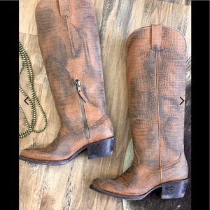 Miss Macie Croc Boot